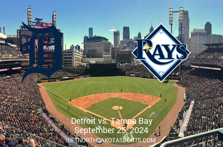 Match Preview: Tampa Bay Rays VS Detroit Tigers – September 25, 2024, Comerica Park